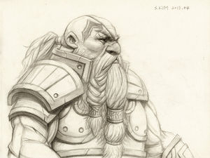 Dwarf warrior by kimsuyeong81-d64mt0p.jpg